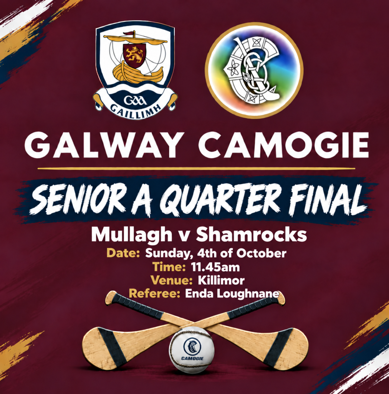 Mullagh v Shamrocks SENIOR A QUARTER FINAL thumbnail