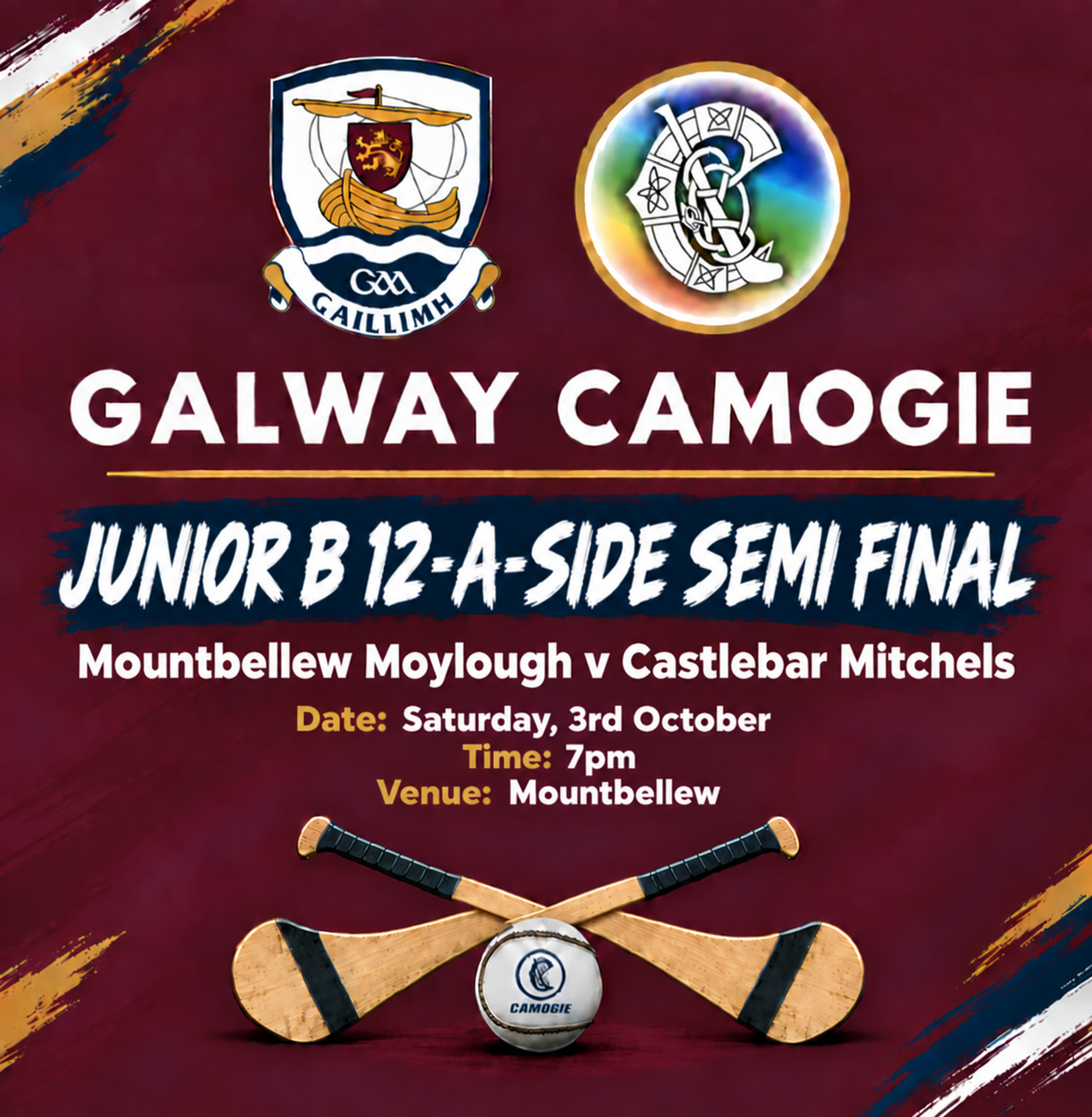 Mountbellew Moylough v Castlebar Mitchels JUN B thumbnail
