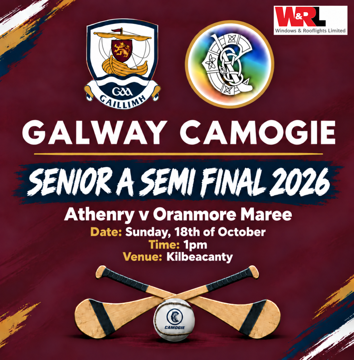 Athenry v Oranmore Maree SENIOR A SEMI FINAL 2026 thumbnail