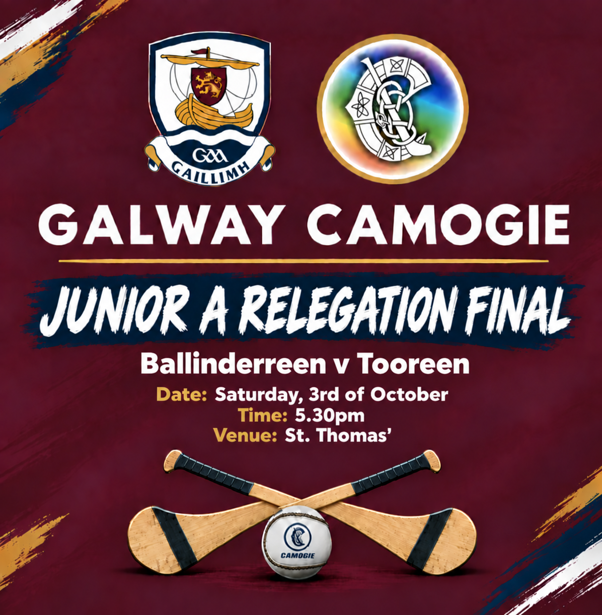 Ballinderreen v Tooreen JUNIOR A RELEGATION FINAL thumbnail