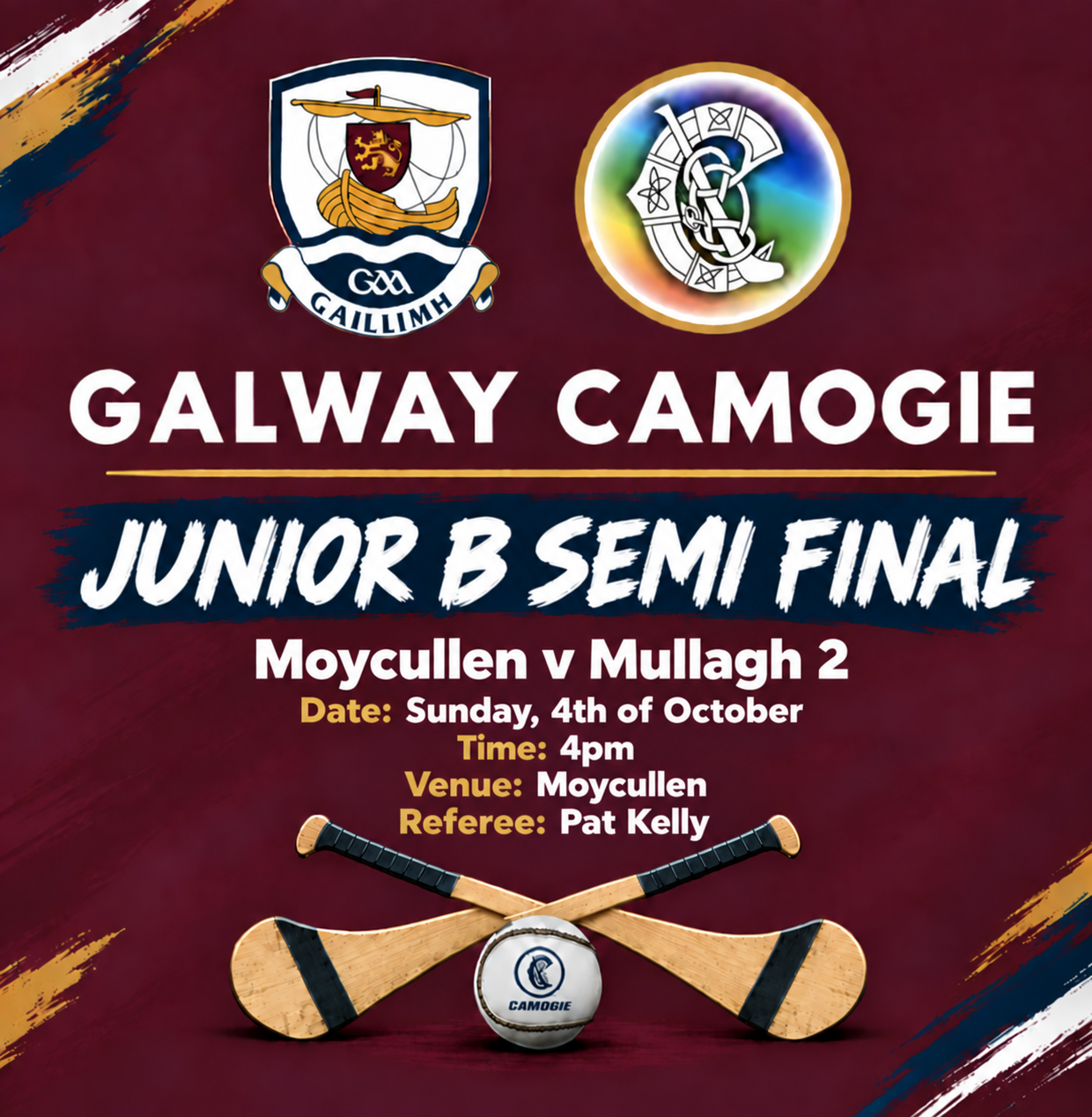 Moycullen v Mullagh 2 JUNIOR B SEMI FINAL thumbnail