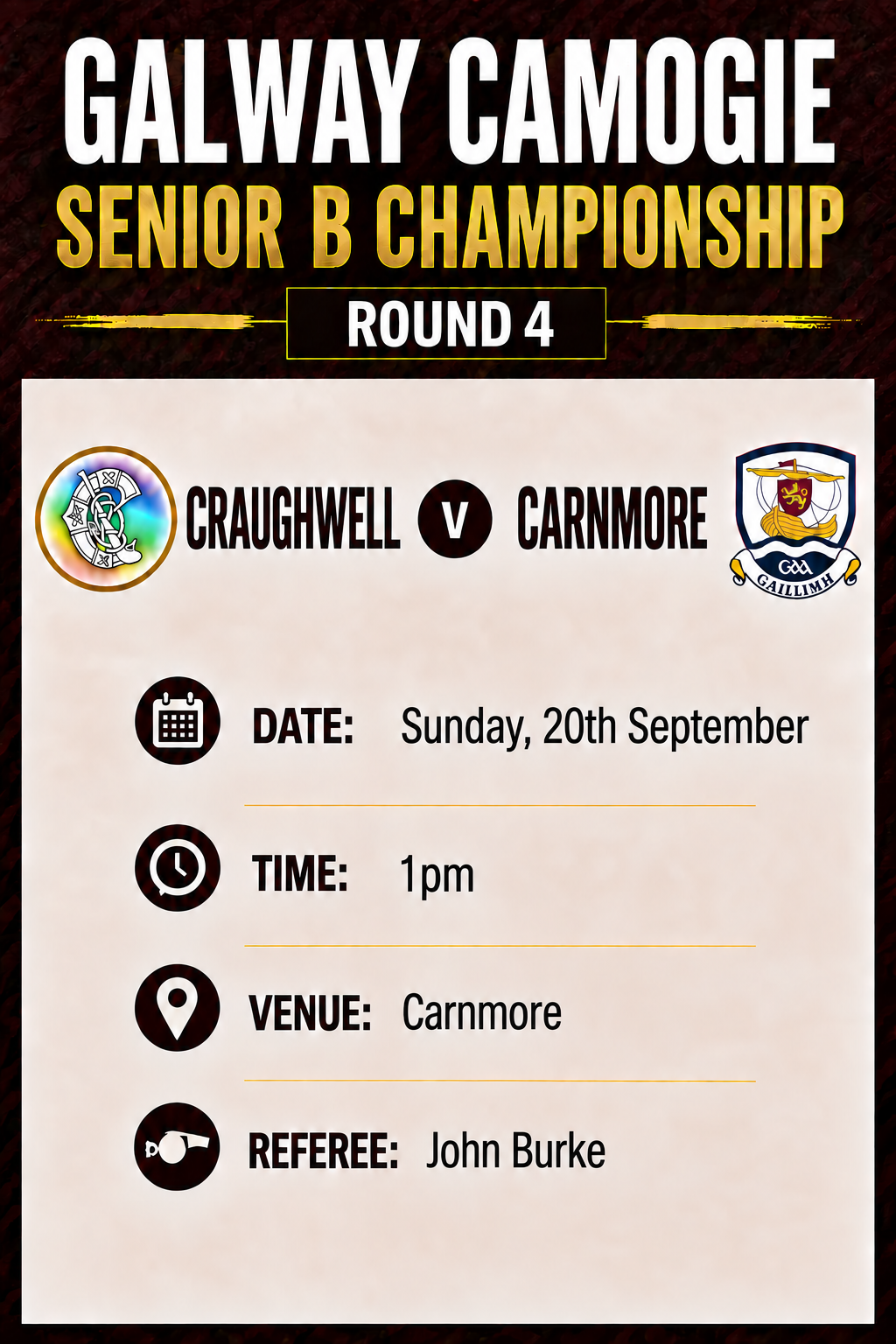 Craughwell v Carnmore SENIOR B thumbnail
