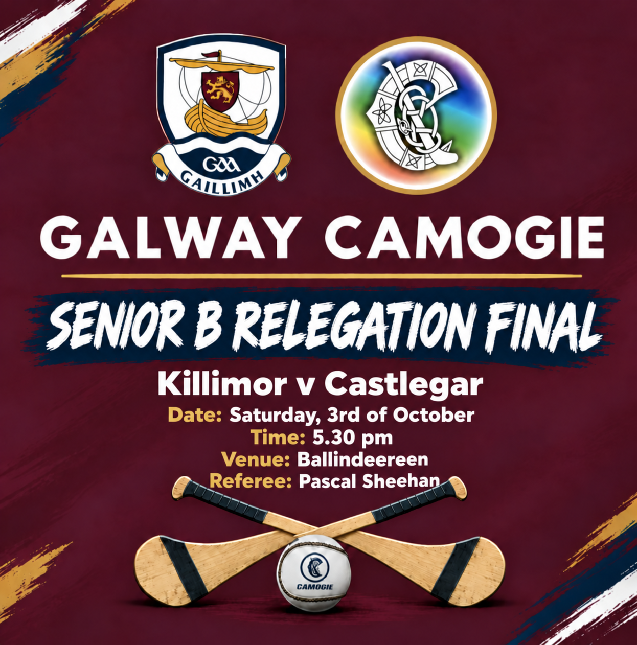 Killimor v Castlegar SENIOR B RELEGATION FINAL thumbnail