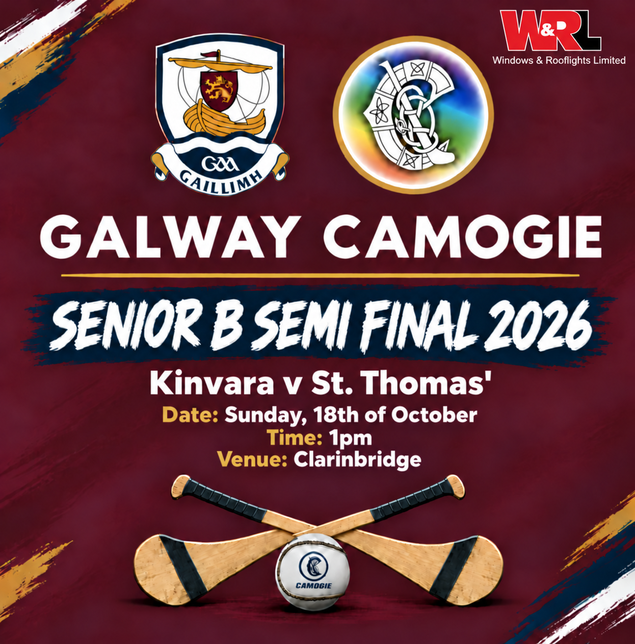 Kinvara v St Thomas' SENIOR B SEMI FINAL 2026 thumbnail